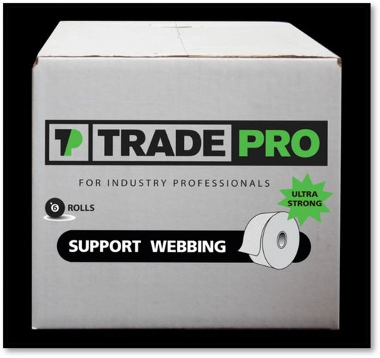 TP-3SILVERWEBBINGSTRAP - Duct Support Webbing Silver 3" x 300'