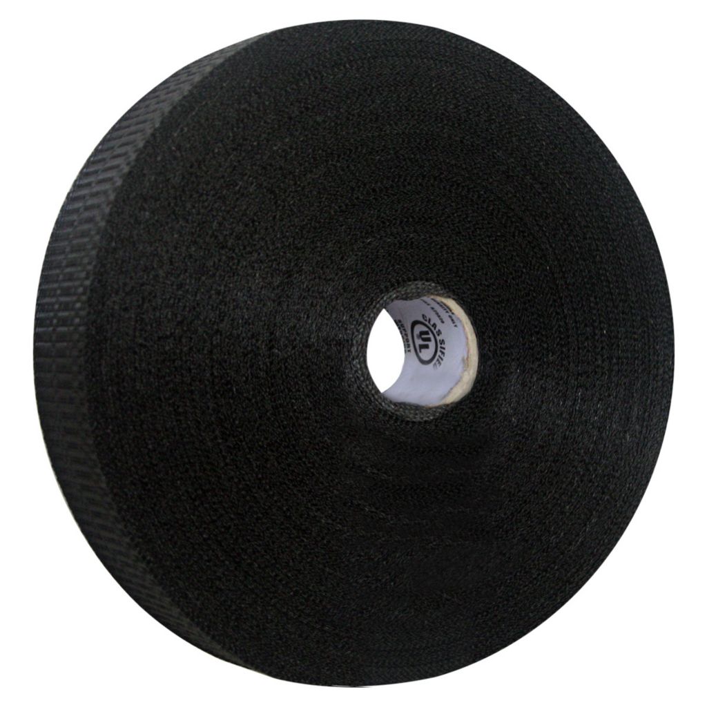 TP-3BLACKWEBBINGSTRAP - Duct Support Webbing Black 3" x 300'