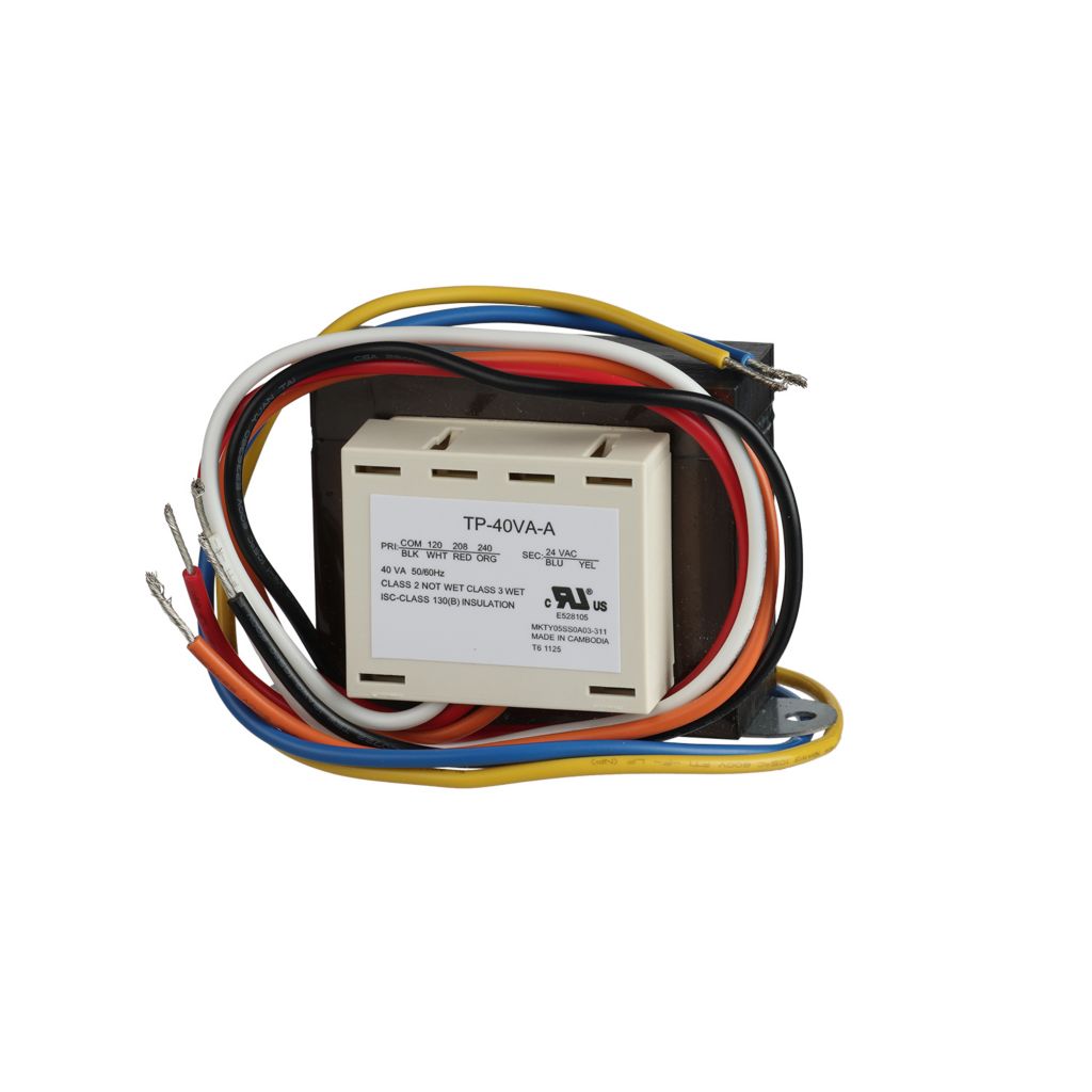 TP-40VA-A - 120-208-240/24V 40VA Transformer Leads