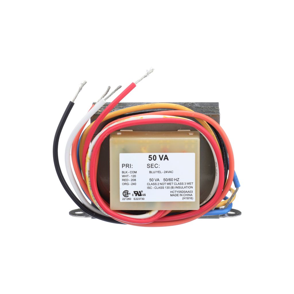 TP-50VA - Transformer Leads, 120-208-240/24V, 50VA