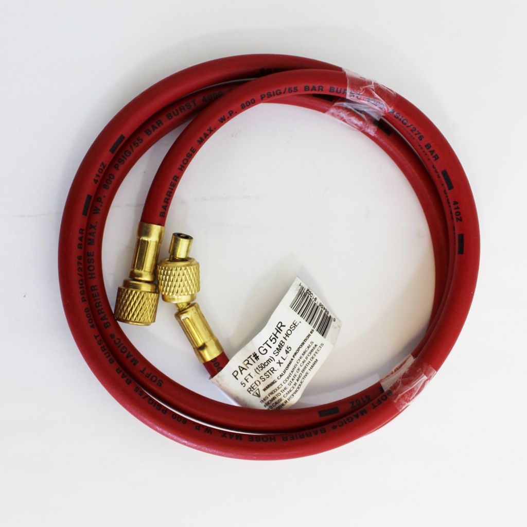 TP-5HR - Standard Hose - Red 5'