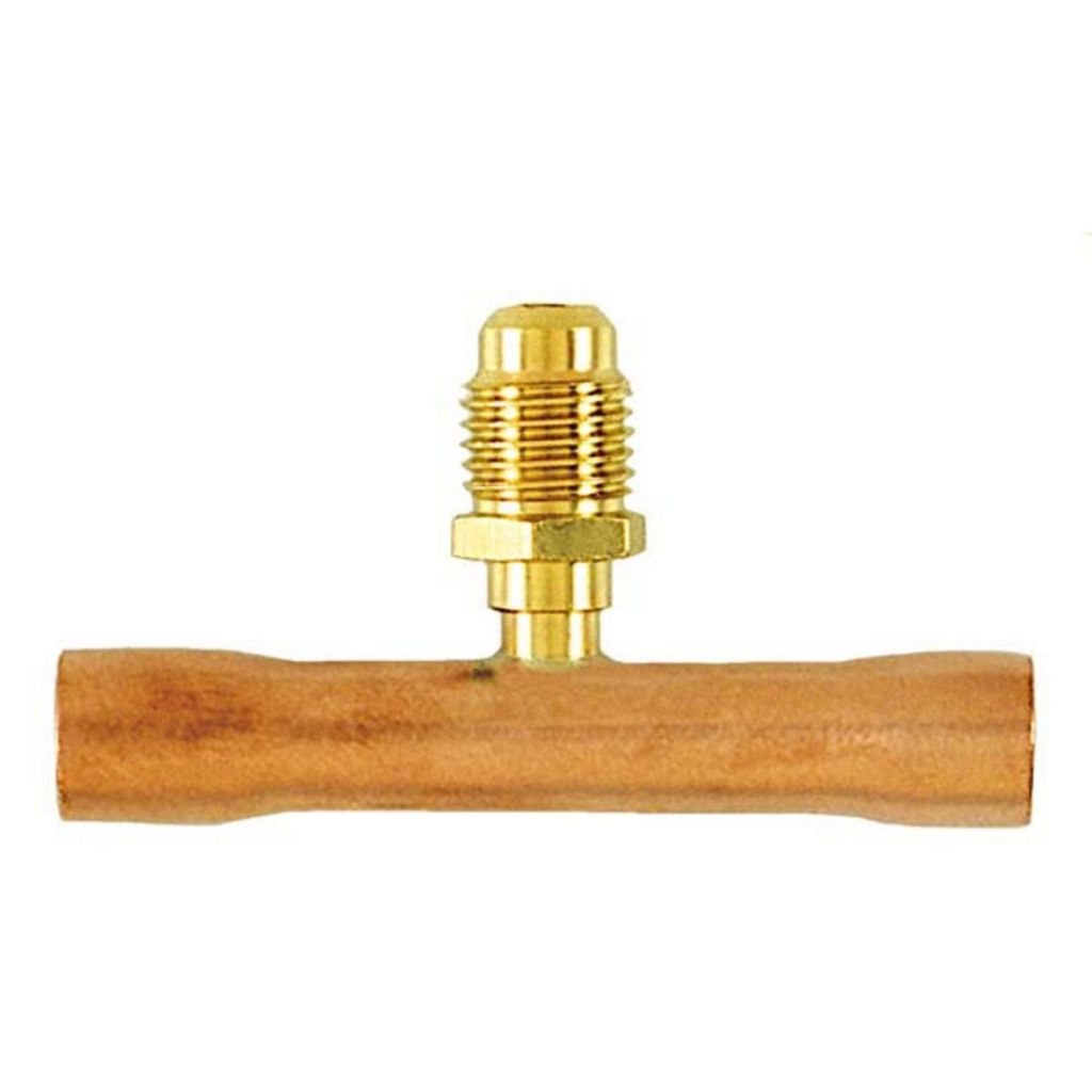 TP-8438 - Copper Access Tee for 3/8" Tube