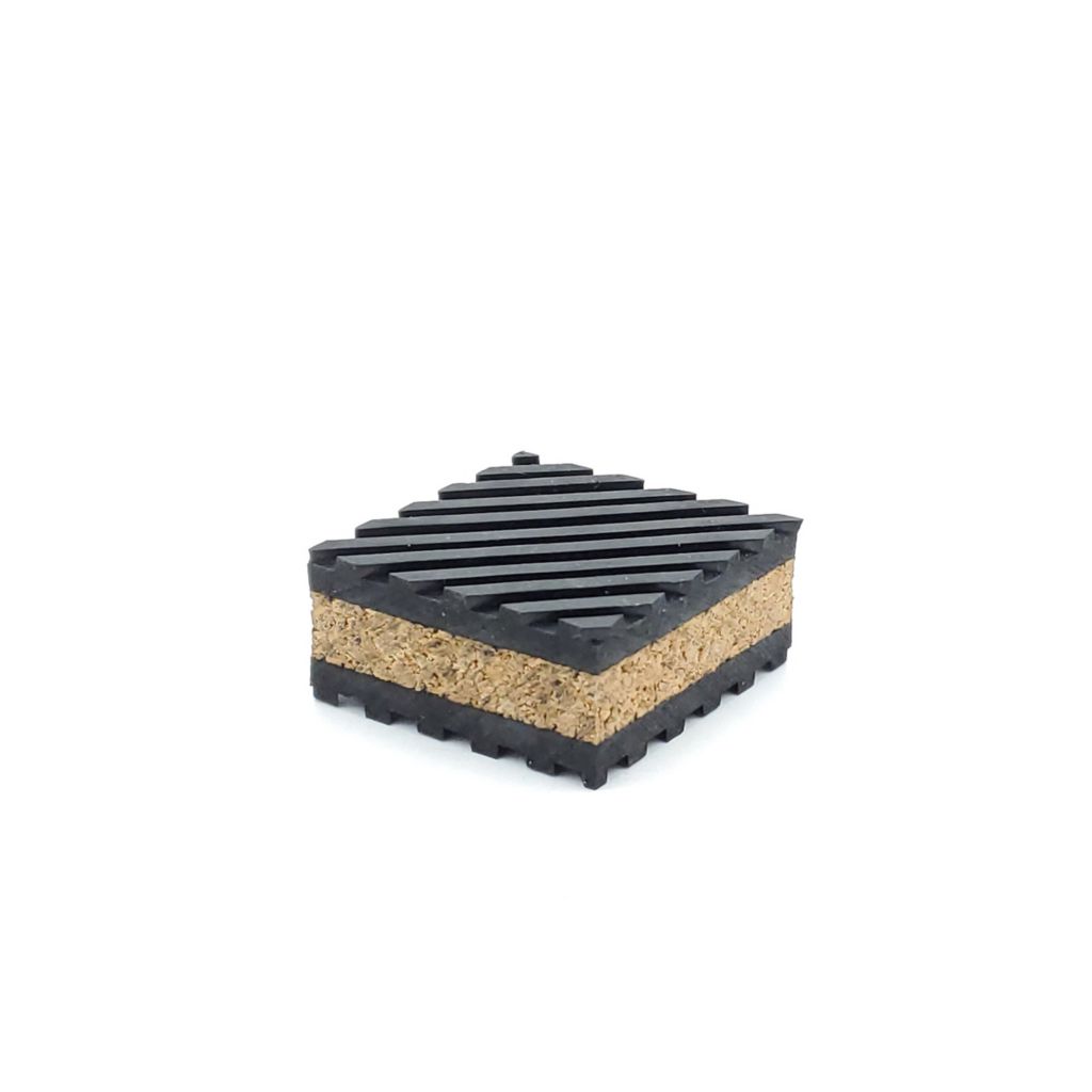 TP-AVPCORK-2 - Cork Anti-Vibration Pad 2" x 2" x 7/8"
