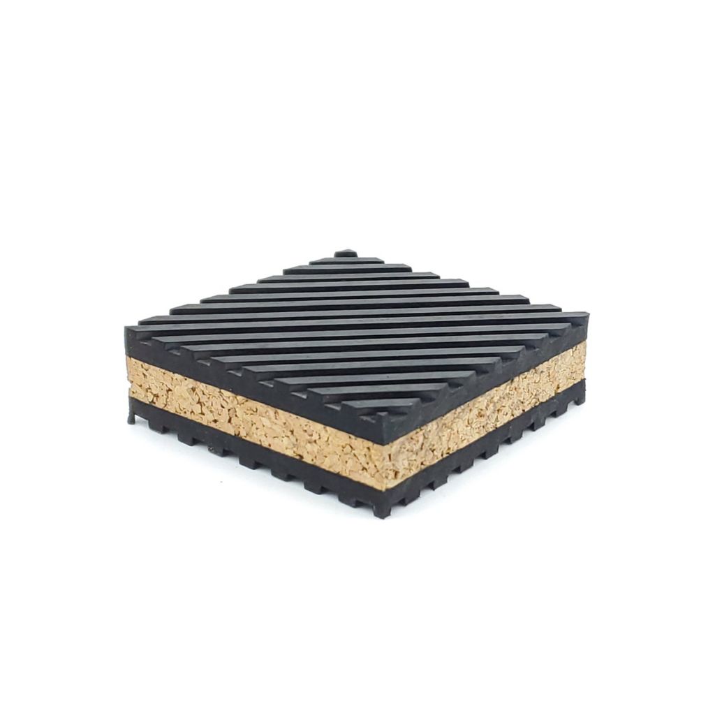TP-AVPCORK-3 - Cork Anti-Vibration Pad 3" x 3" x 7/8"