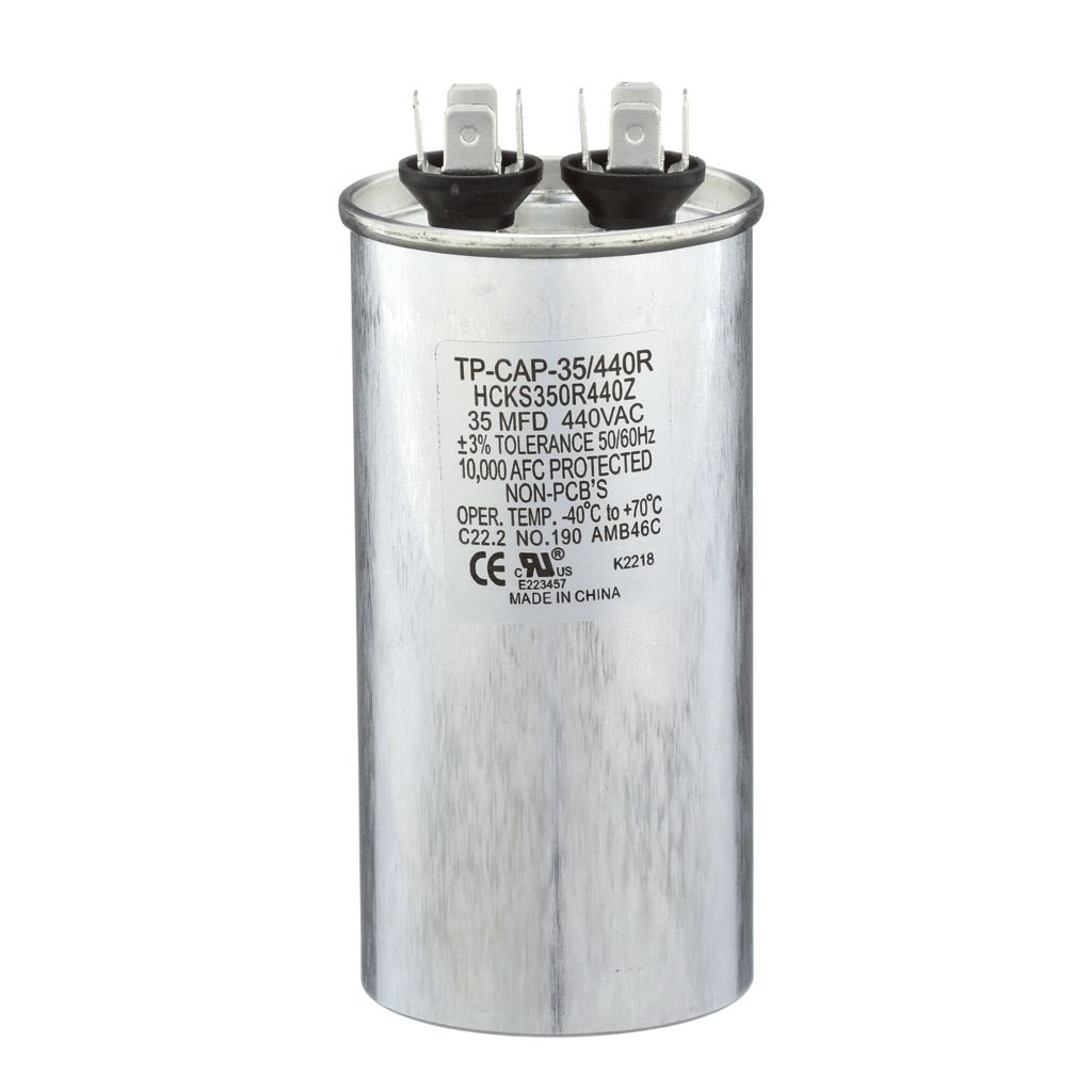 TP-CAP-35/440R - Round Run Capacitor 35 MFD 440 VAC