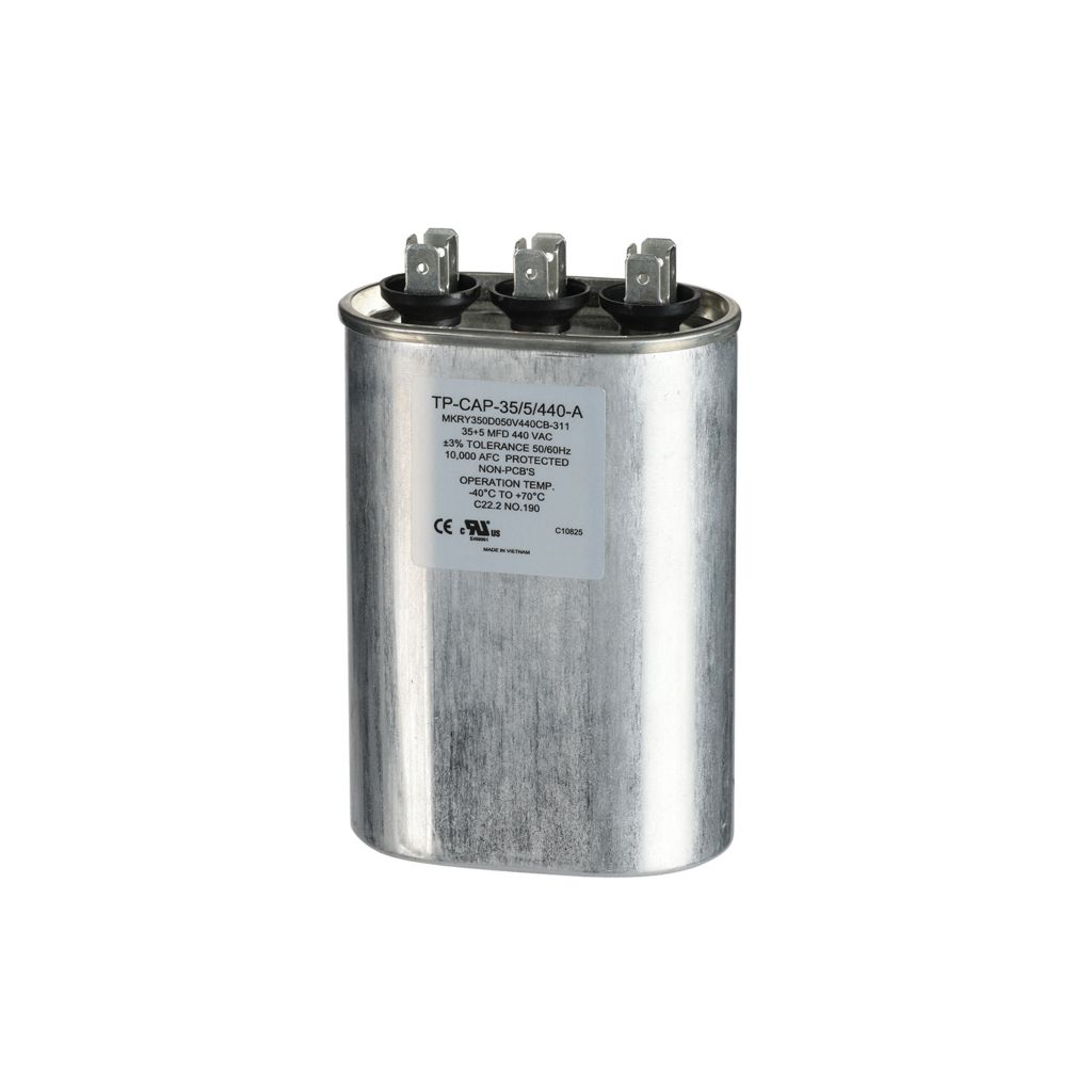 TP-CAP-35/5/440-A - 35+5MFD 440VAC Oval Run Capacitor