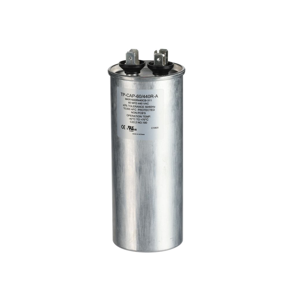 TP-CAP-60/440R-A - 60MFD 440VAC Round Run Capacitor
