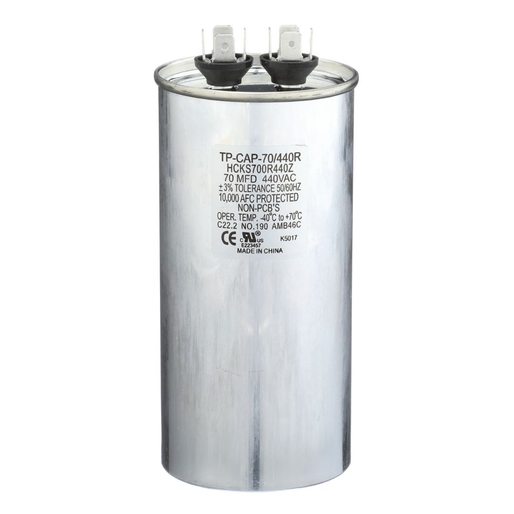 TP-CAP-70/440R - Round Run Capacitor 70 MFD 440 VAC