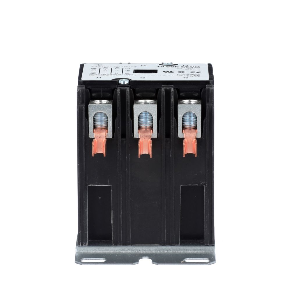 TP-CON-3/24/40 - 3 Pole - 24V - 40 Amp Contactor