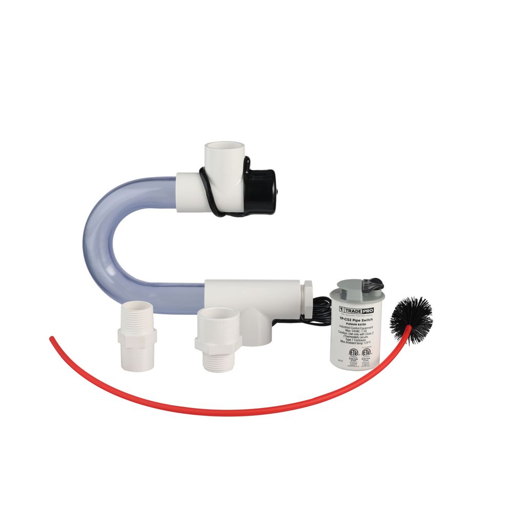 TP-DTK626 - 3/4" Drain Trap Kit with CS-2 Safety Switch and Brush (1 inch Drop)
