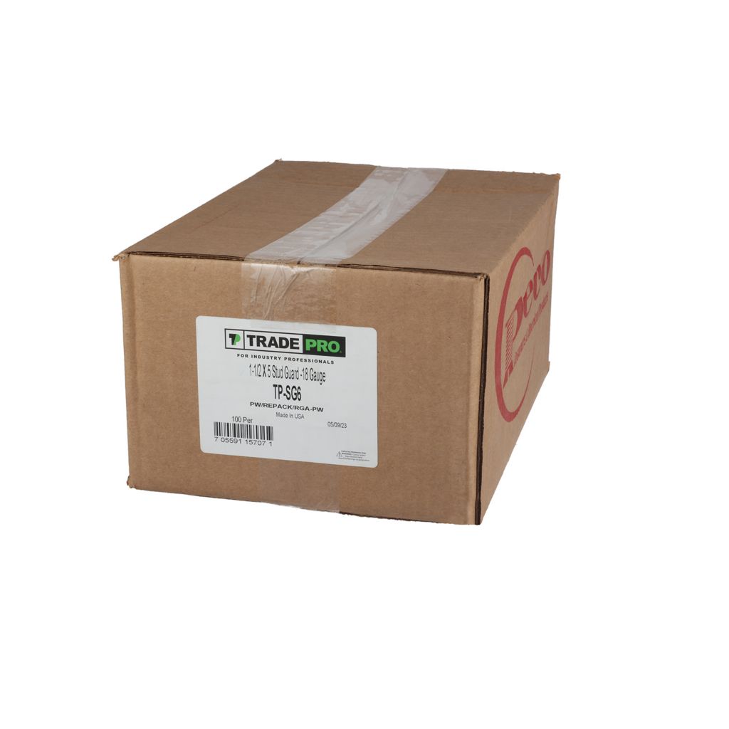 TP-SG6 - 1-1/2" X 5" Stud Guard - 18 Gauge