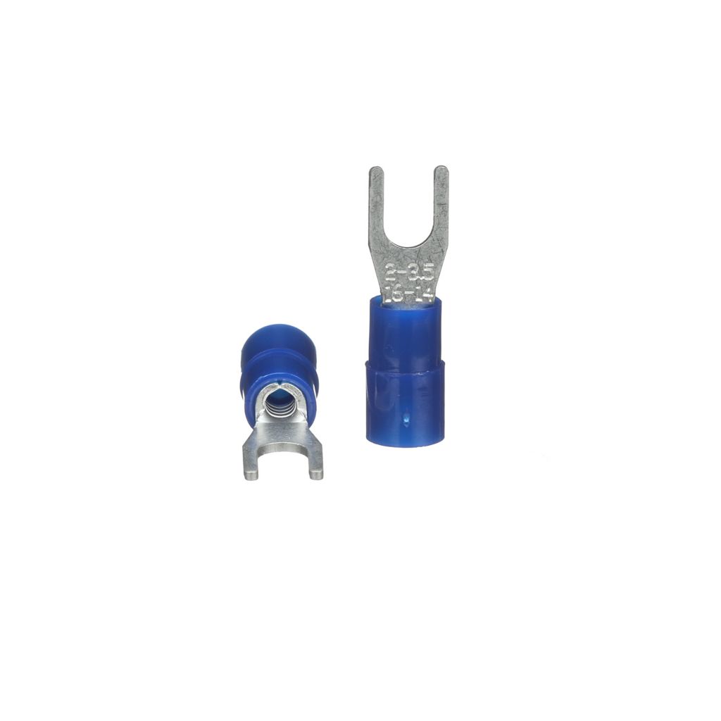 TP-TERM-BS6 - Spade Terminal, Blue - 100/PK