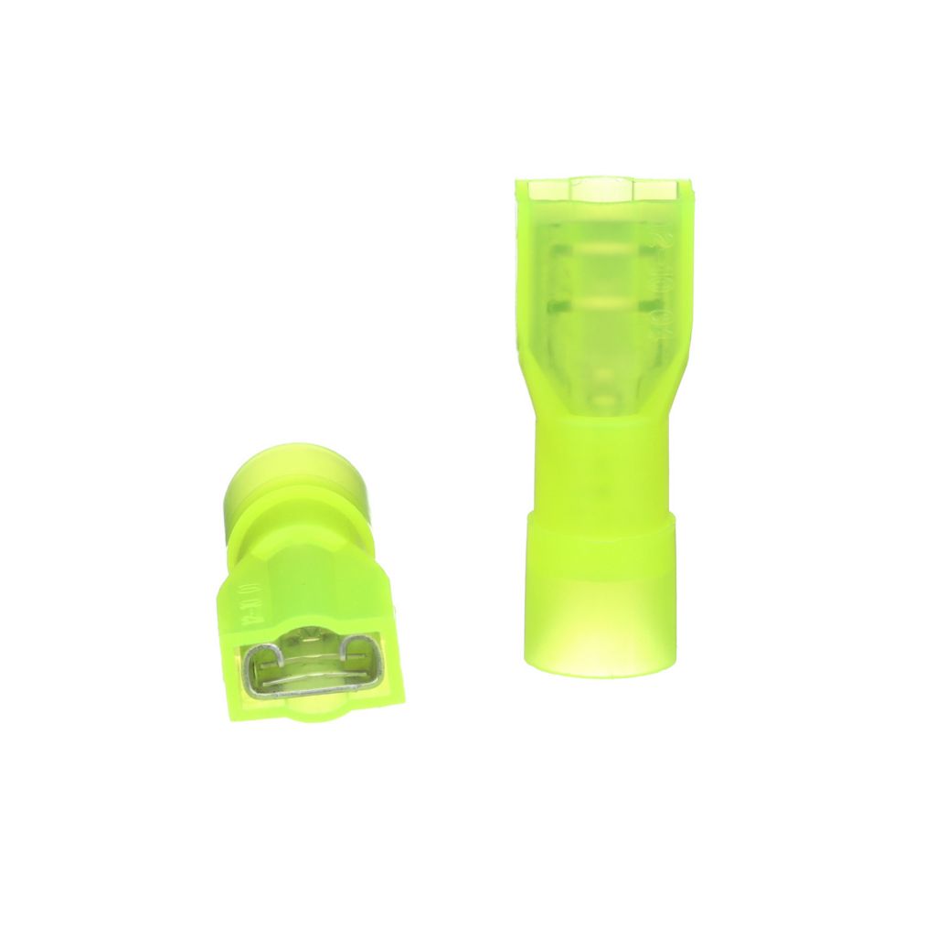 TP-TERM-YQDFFI250 - Fully Insulated Quick Disconnect, Female Yellow - 30/PK