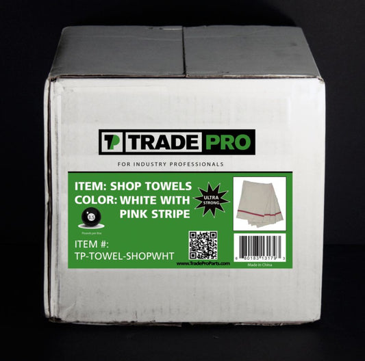 TP-TOWEL-SHOPWHT - White Shop Towels - 3-1/2 lb. Tube