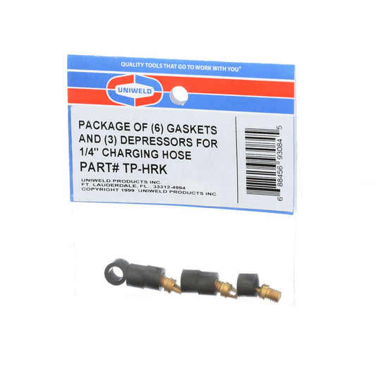 TP-HRK - Repair Kit for 1/4" Charging Hose (Package of (6) Gaskets and (3) Depressors)