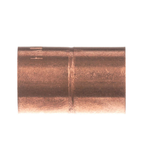 TP-1/2CC - 1/2" Rolled Stop Coupling Copper Fitting (Bag of 10)