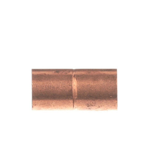 TP-1/4CC - 1/4" Rolled Stop Coupling Copper Fitting (Bag of 10)