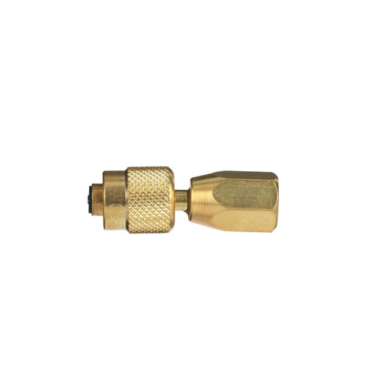 TP-2041 - 1/4" Female Flare Swivel With Depressor Tip and Seal x 1/4" FPT