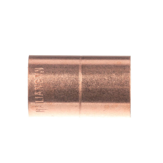 TP-3/4CC - 3/4" Rolled Stop Coupling Copper Fitting (Bag of 10)