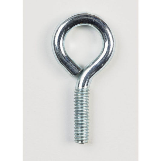 TP-386EB - 3/8" X 6" Turned Eye Bolt Zinc Plated With Hex Nuts