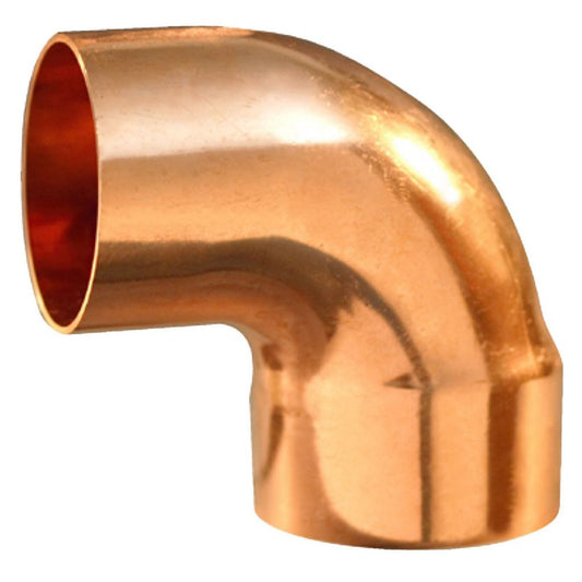TP-3/890CEST - 3/8" 90° Short Radius Copper Fitting (Bag of 10)