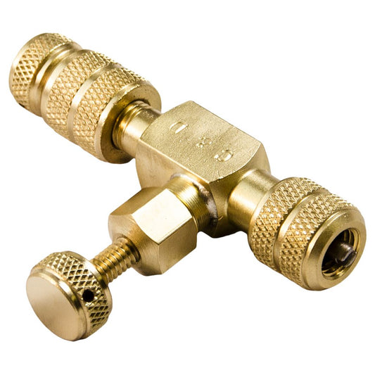 TP-3900 - 1/4" Flare Thumb Screw Shut-Off Core Removal Tool Without Side Port
