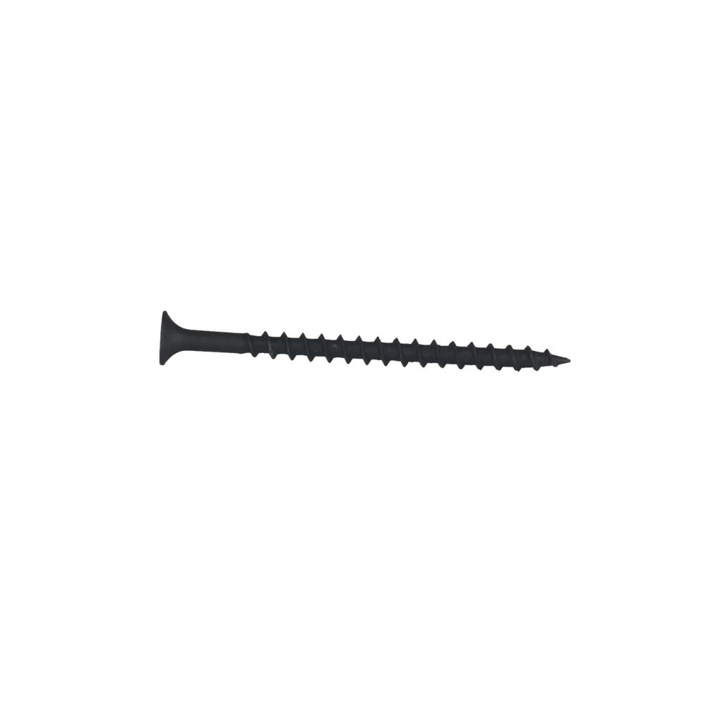 TP-8212DS - #8 X 2-1/2" Bugle Head Philip Course Thread Drywall Screw Black Phosphate (100 Pack)