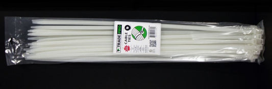 TP-CABLETIE24N - 24" 175 Lb. Natural Cable Ties - 50/PK