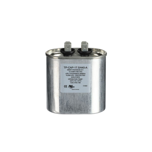 TP-CAP-17.5/440-A - 15+7.5MFD 440VAC Round Run Capacitor