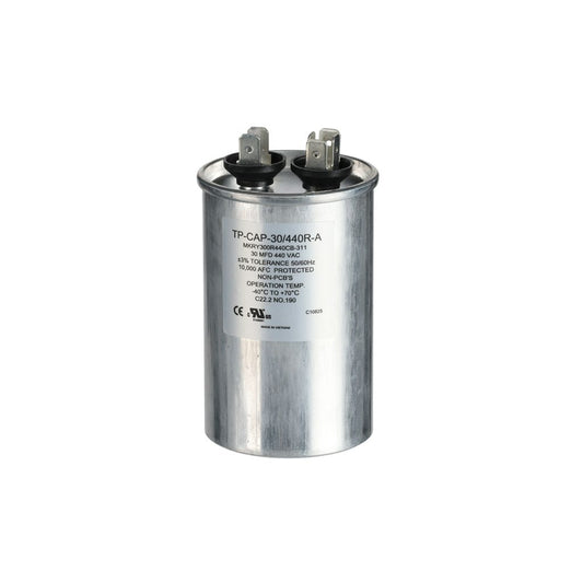 TP-CAP-30/440R-A - 30MFD 440VAC Round Run Capacitor