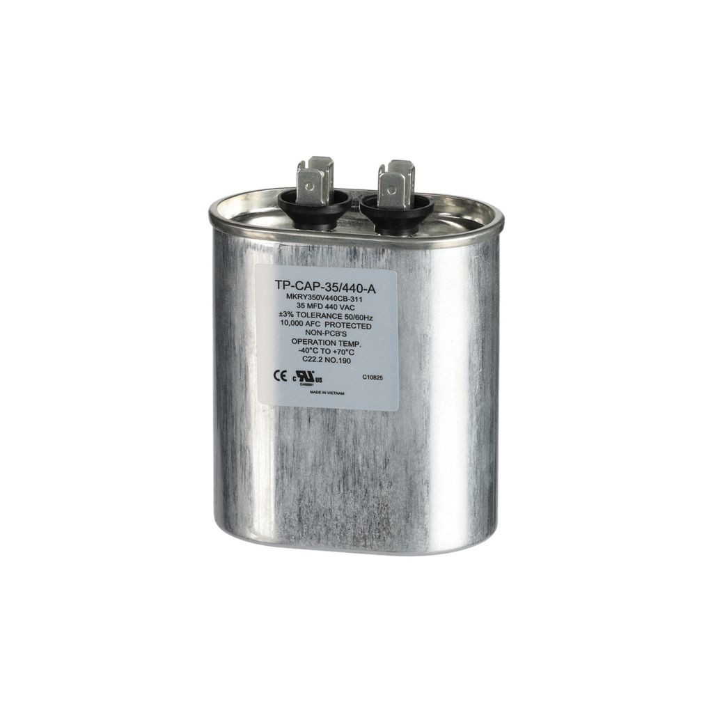 TP-CAP-35/440-A - 35MFD 440VAC Oval Run Capacitor