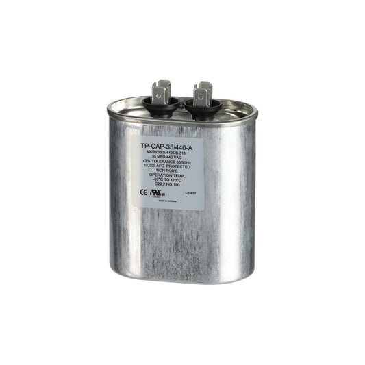 TP-CAP-35/440-A - 35MFD 440VAC Oval Run Capacitor