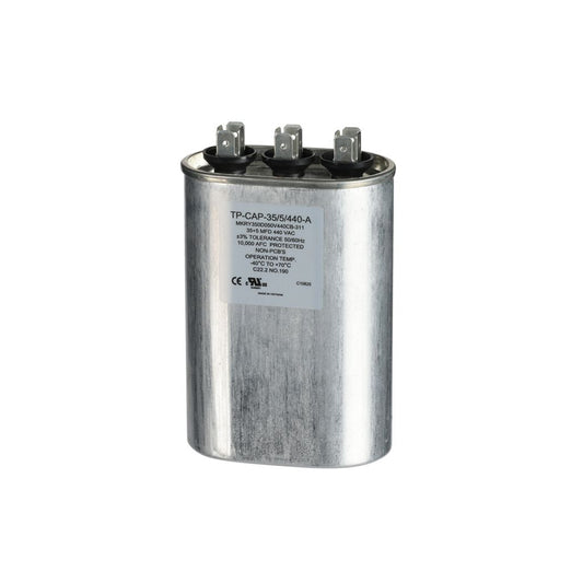 TP-CAP-35/5/440-A - 35+5MFD 440VAC Oval Run Capacitor