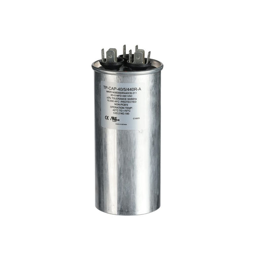 TP-CAP-40/5/440R-A - 40+5MFD 440VAC Round Run Capacitor