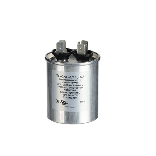 TP-CAP-4/440R-A - 4MFD 440VAC Round Run Capacitor