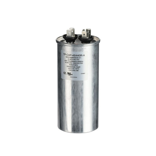 TP-CAP-45/440R-A - 45MFD 440VAC Round Run Capacitor