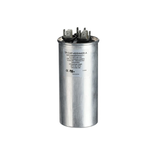 TP-CAP-45/5/440R-A - 45+5MFD 440VAC Round Run Capacitor