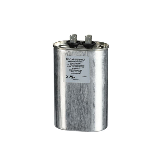 TP-CAP-55/440-A - 55MFD 440VAC Oval Run Capacitor