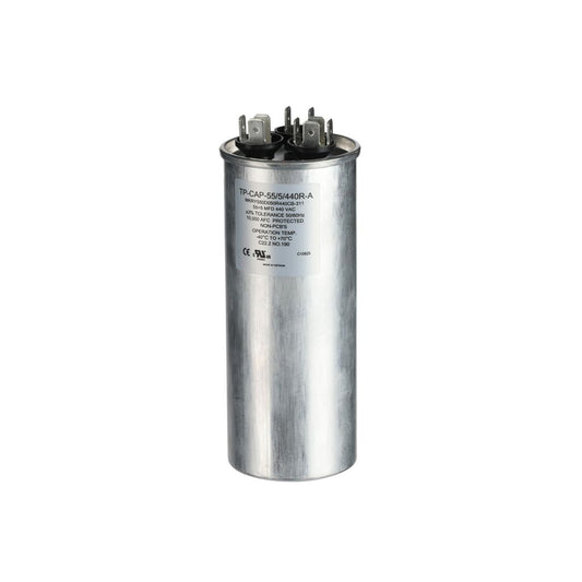 TP-CAP-55/5/440R-A - 55+5MFD 440VAC Round Run Capacitor