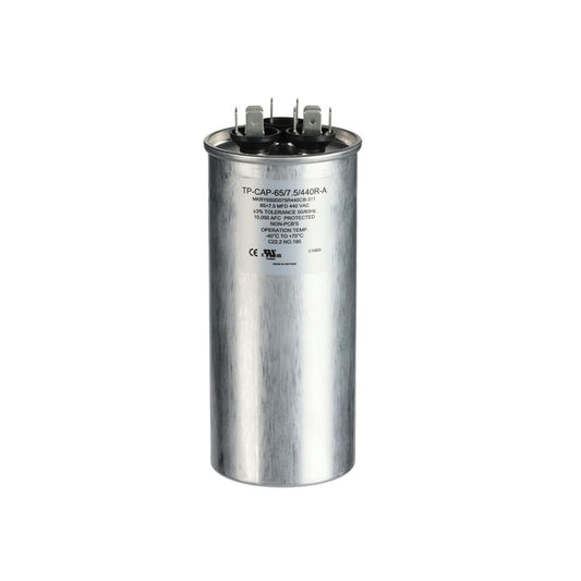 TP-CAP-65/7.5/440R-A - 65+7.5MFD 440VAC Round Run Capacitor