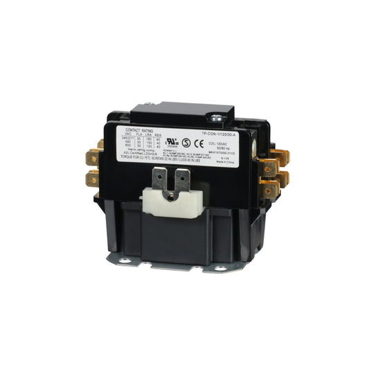 TP-CON-1/120/30-A - 1-Pole 120VAC 30FLA Contactor