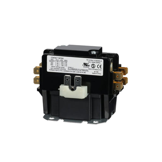 TP-CON-1/120/40-A - 1-Pole 120VAC 40FLA Contactor