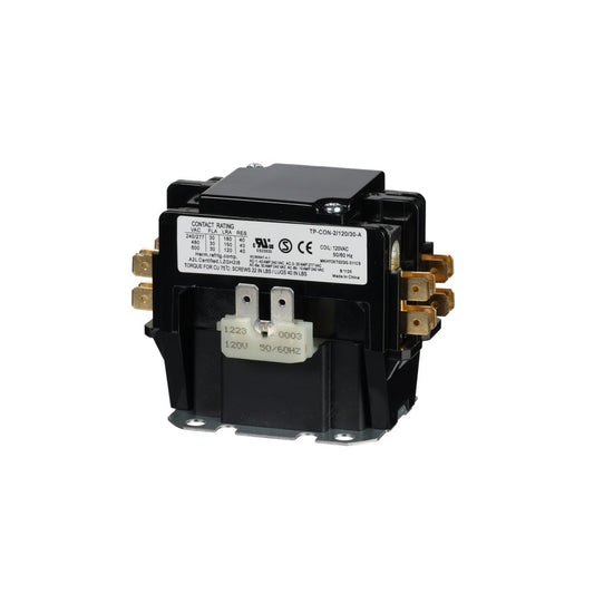 TP-CON-2/120/30-A - 2-Pole 120VAC 30FLA Contactor
