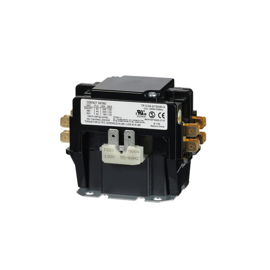 TP-CON-2/120/40-A - 2-Pole 120VAC 40FLA Contactor