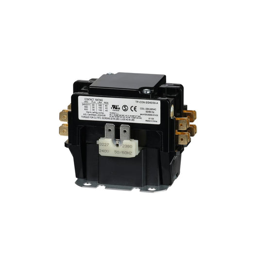 TP-CON-2/240/30-A - 2-Pole 240VAC 30FLA Contactor