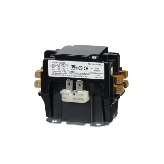 TP-CON-2/24/40-A - 2-Pole 24VAC 40FLA Contactor