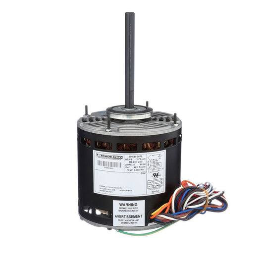 TP-E50-3SP2 - Direct Drive Blower Motor 1/2 HP 208/230V 5.0 Amp 1075 RPM 3-Speed