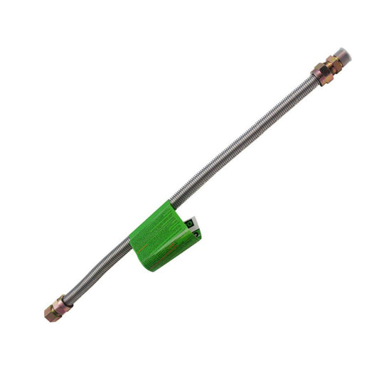TP-GC-581212MF-24 - Stainless Steel Gas Connector, 5/8" OD x 1/2" MIP x 1/2" FIP x 24" Long