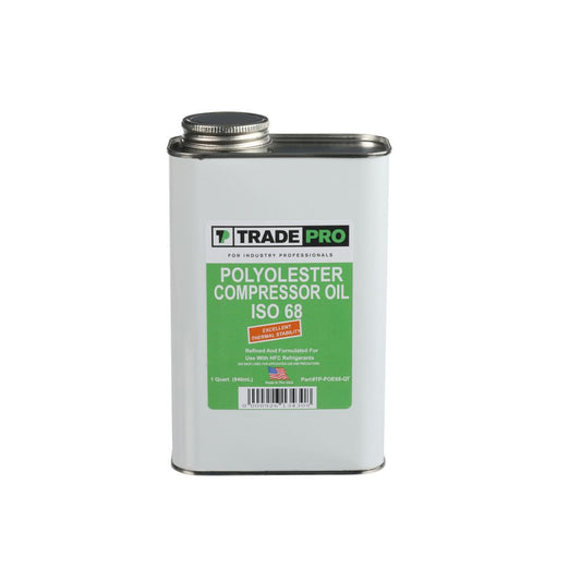 TP-POE68-QT - SUS300 ISO68 Polyester Refrigeration Compression (POE) Oil (Quart)