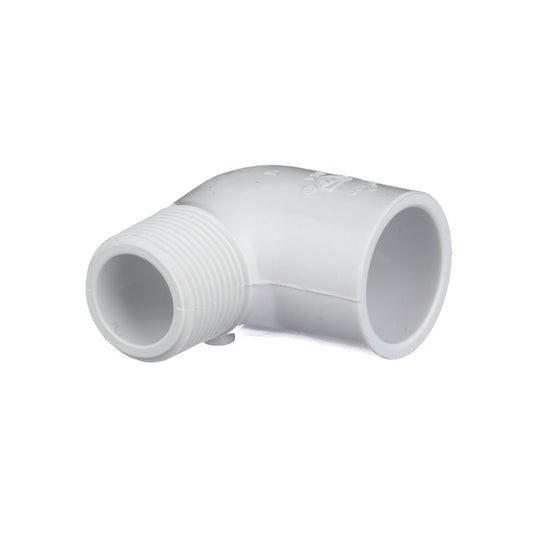 TP-PVC-410007A - 410-007 3/4" MIPT x Slip 90º Street Elbow PVC Sch 40 (Bag of 10)